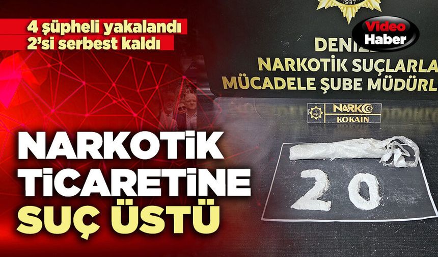 Narkotik ticaretine suç üstü