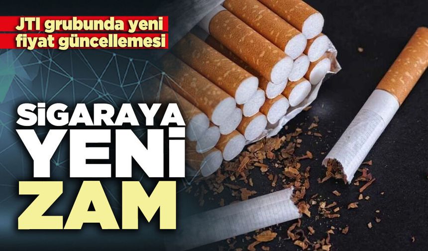 Sigaraya yeni zam