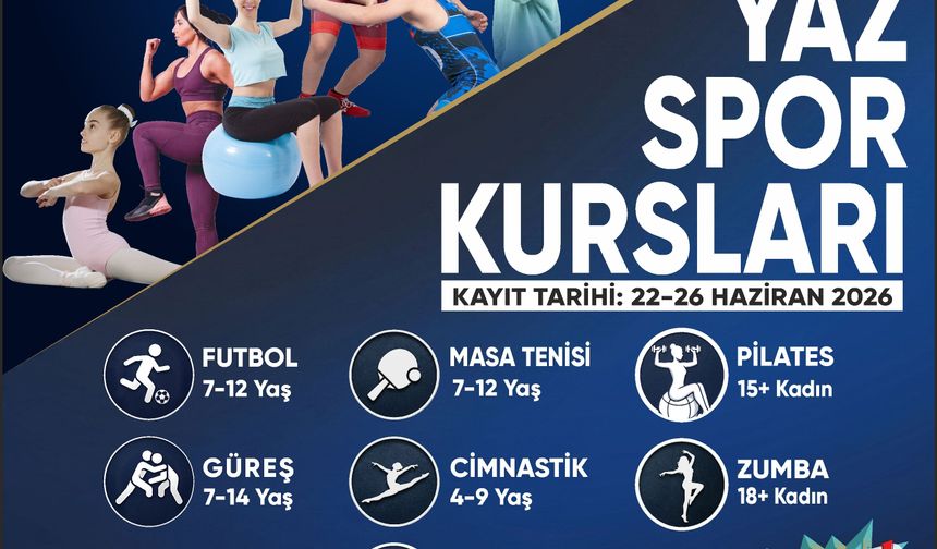 Pamukkale Belediyesi Yaz Spor Kursları Popup Reklam Duyurusu 23.06.2026