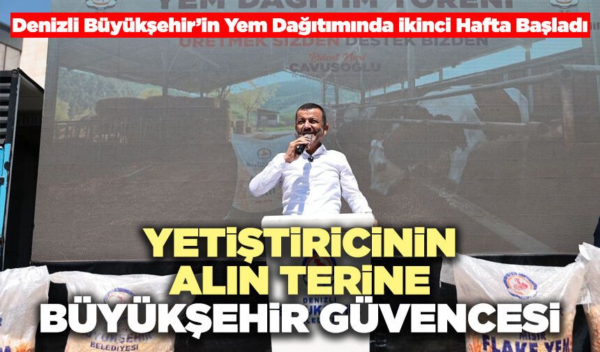 Yetiştiricinin Alın Terine Büyükşehir Güvencesi