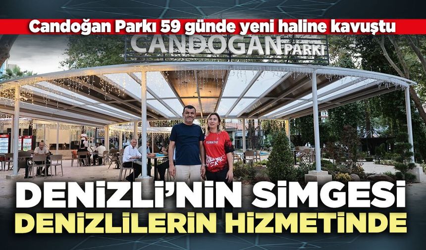 Denizli’nin simgesi Denizlilerin hizmetinde