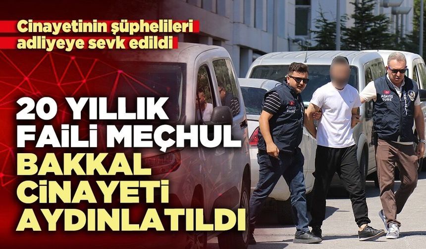 Denizli’de 20 yıllık faili meçhul olay aydınlatıldı