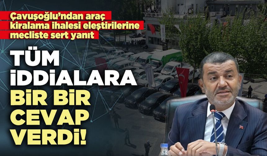 Çavuşoğlu tüm iddialara bir bir cevap verdi!