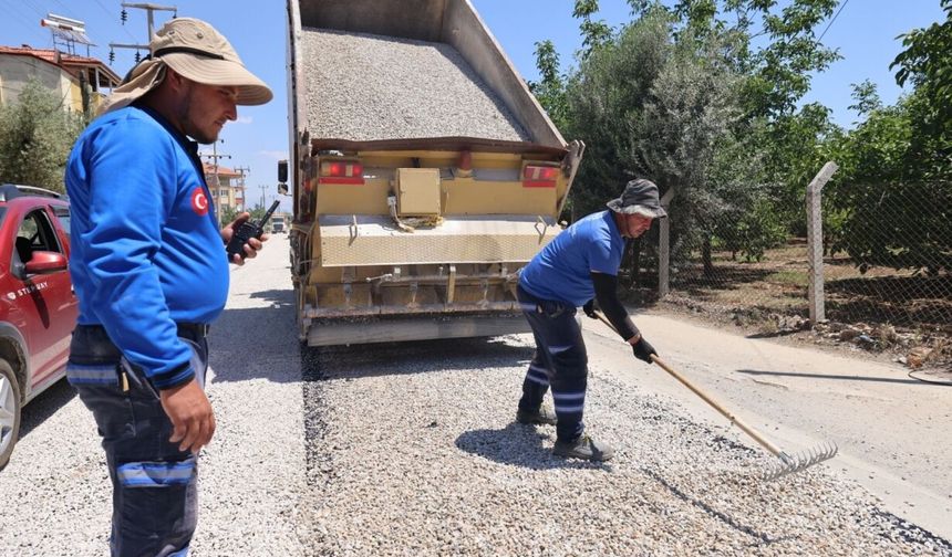 Denizli Büyükşehir’den 19 İlçede Eş Zamanlı Yol Seferberliği