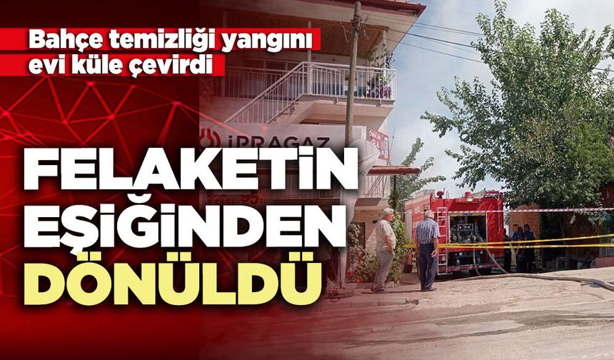Felaketin eşiğinden dönüldü