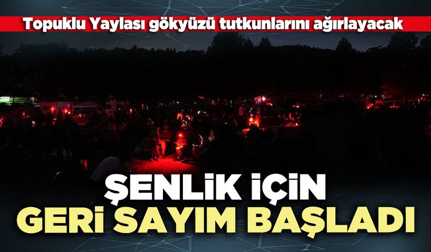 Şenlik için geri sayım başladı