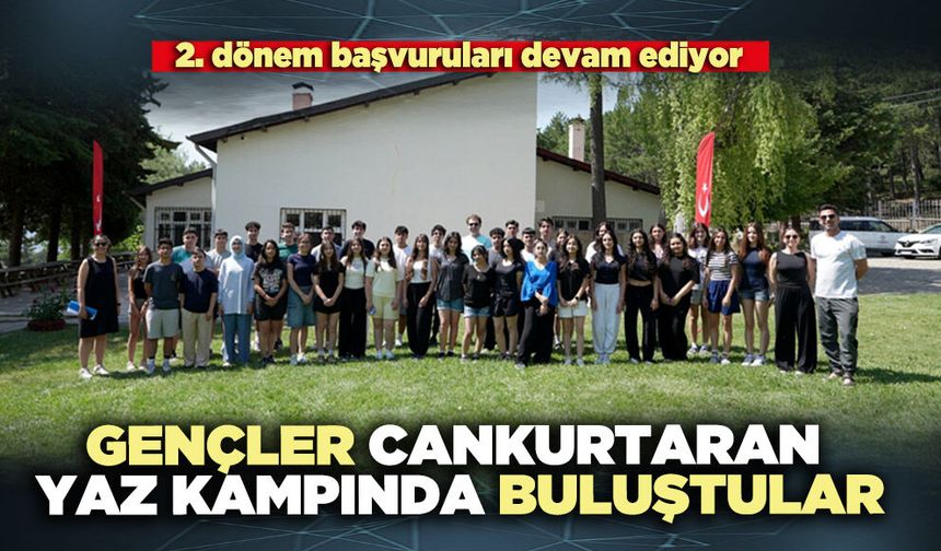 Gençler Cankurtaran Yaz Kampı’nda buluştular