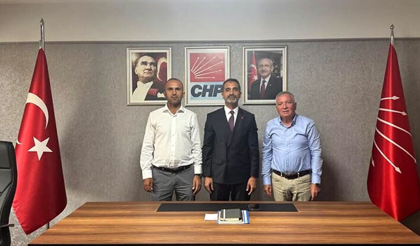 Kepenek, CHP Denizli İl Başkanı Oran’a ziyaret etti