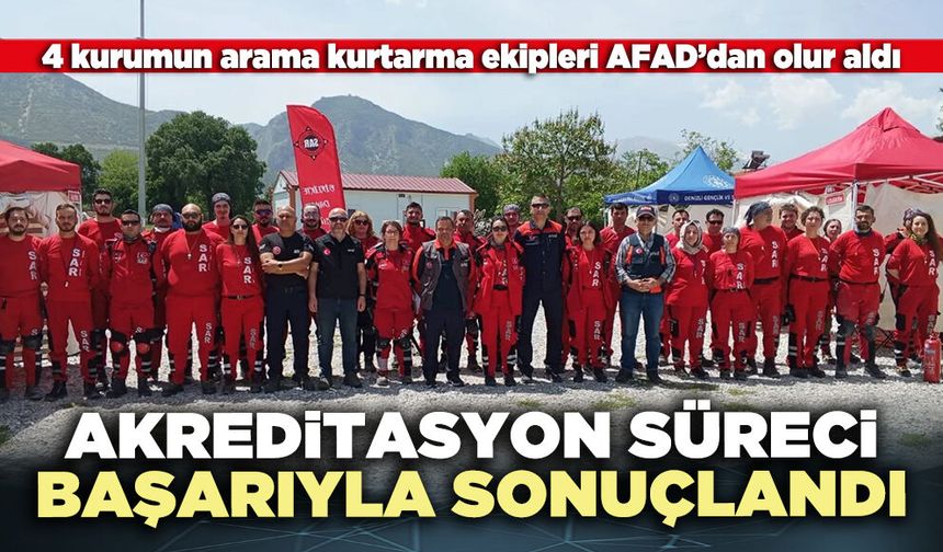 Akreditasyon süreci başarıyla sonuçlandı