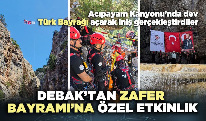 DEBAK’tan Zafer Bayramı’na özel etkinlik