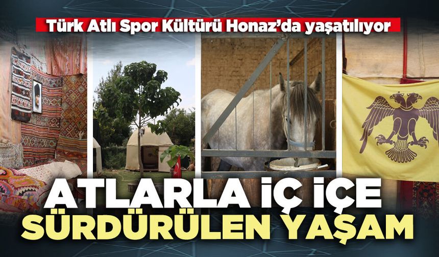 Atlarla iç içe sürdürülen yaşam
