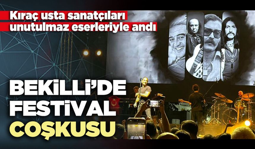 Bekilli’de festival coşkusu