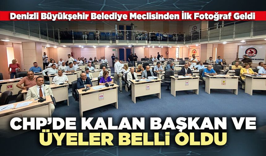 CHP’de kalan belediye başkanları ve meclis üyeleri belli oldu