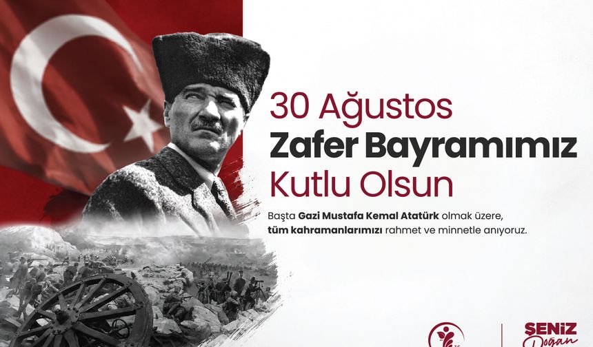 Merkezefendi Belediyesi 30 Ağustos Zafer Bayramı Kutlama İlanı