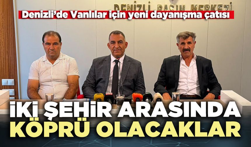 İki şehir arasında köprü olacaklar