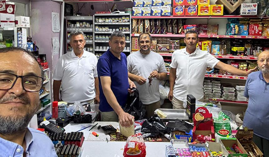 AK Parti Denizli İl Teşkilatı esnafı ziyaret etti
