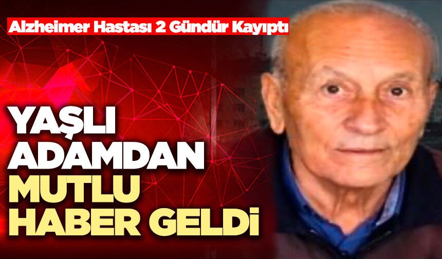 Yaşlı Adamdan Mutlu Haber Geldi