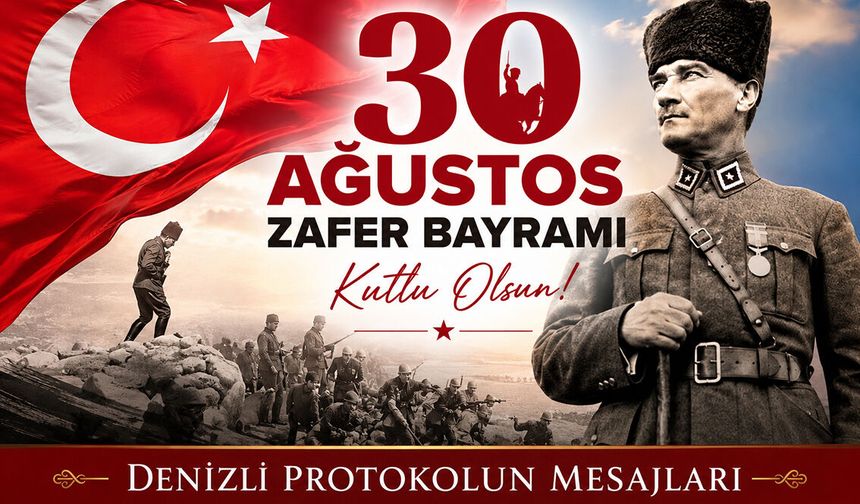 30 Ağustos Zafer Bayramı Kutlu Olsun!