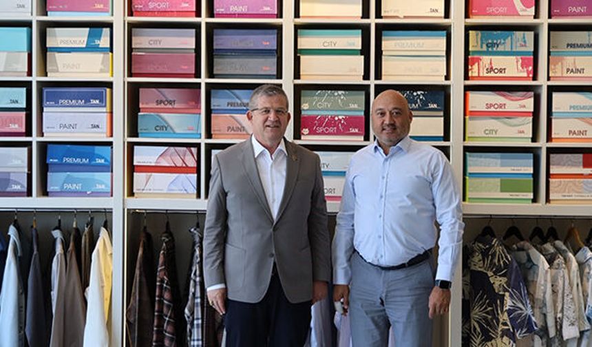 Subaşıoğlu Tan Tekstil’i ziyaret etti