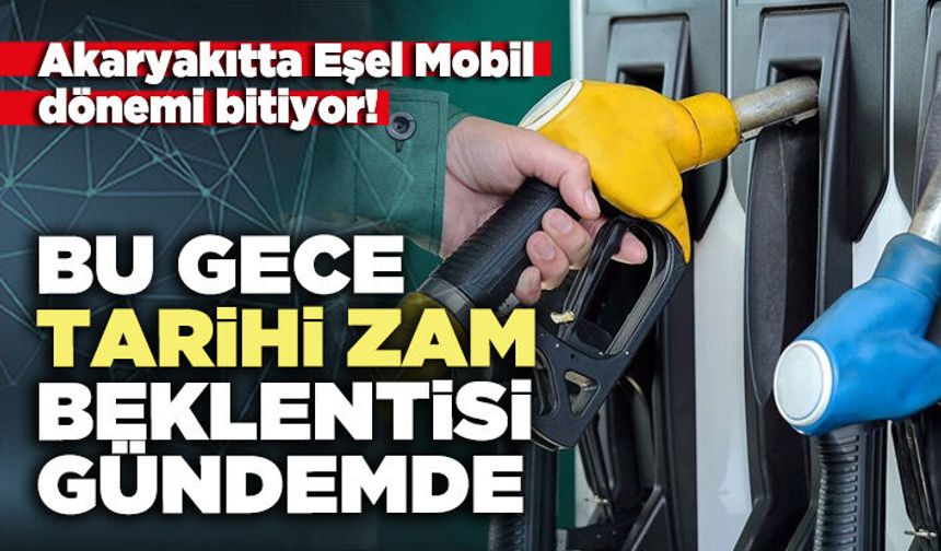 Akaryakıtta tarihi zam beklentisi gündemde