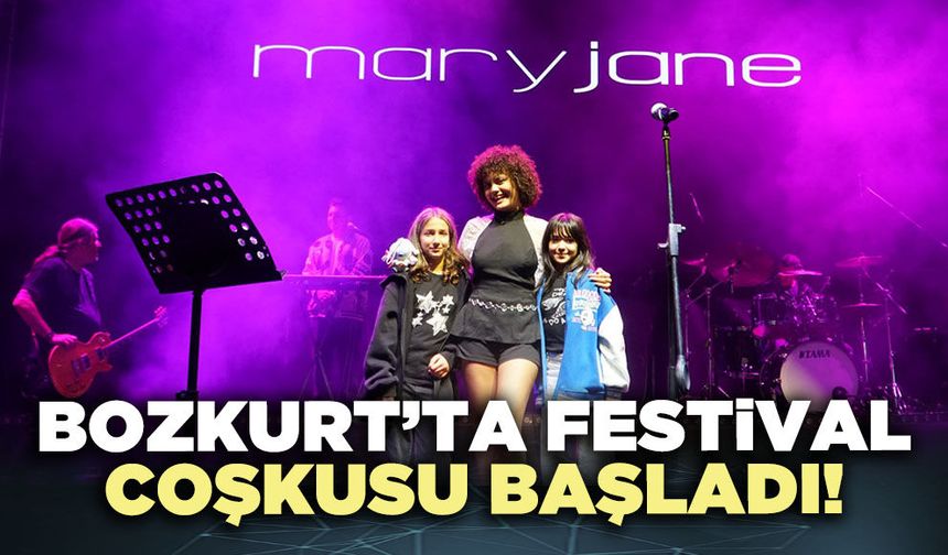 Bozkurt’ta festival coşkusu başladı!
