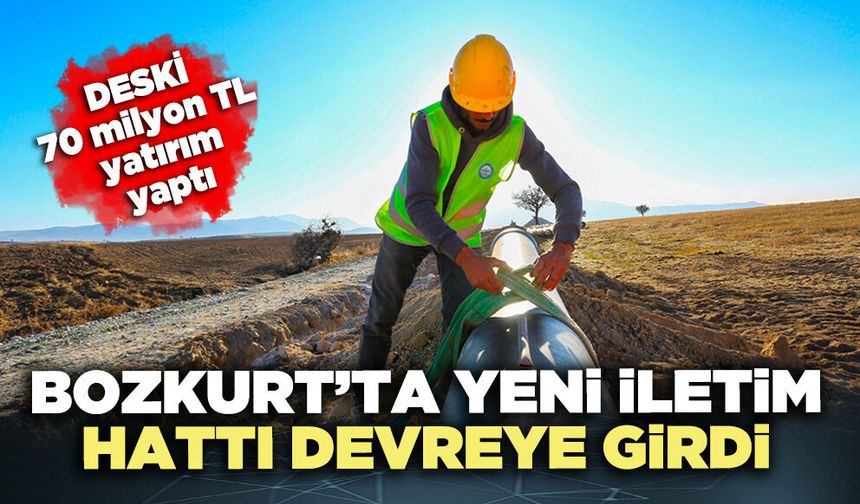 Bozkurt’ta yeni iletim hattı devreye girdi