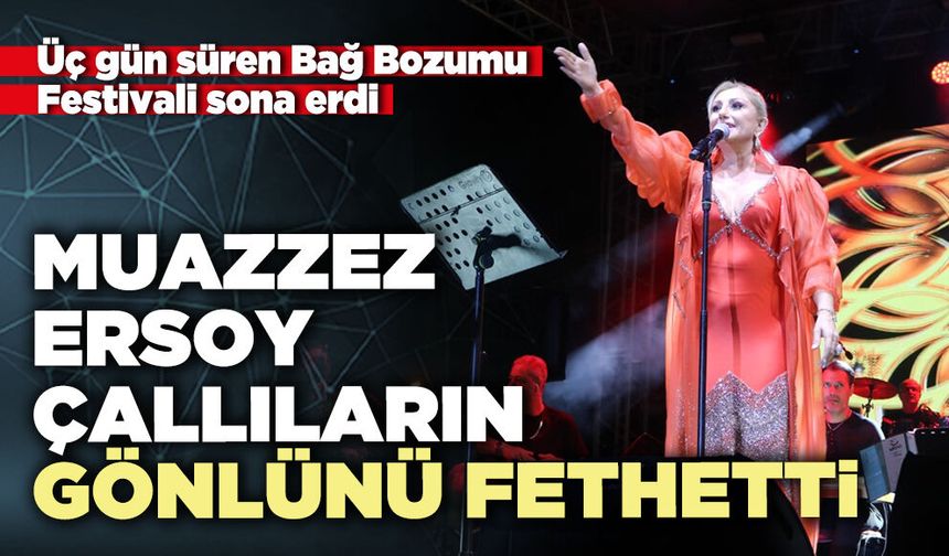 Muazzez Ersoy Çallıların gönlünü fethetti