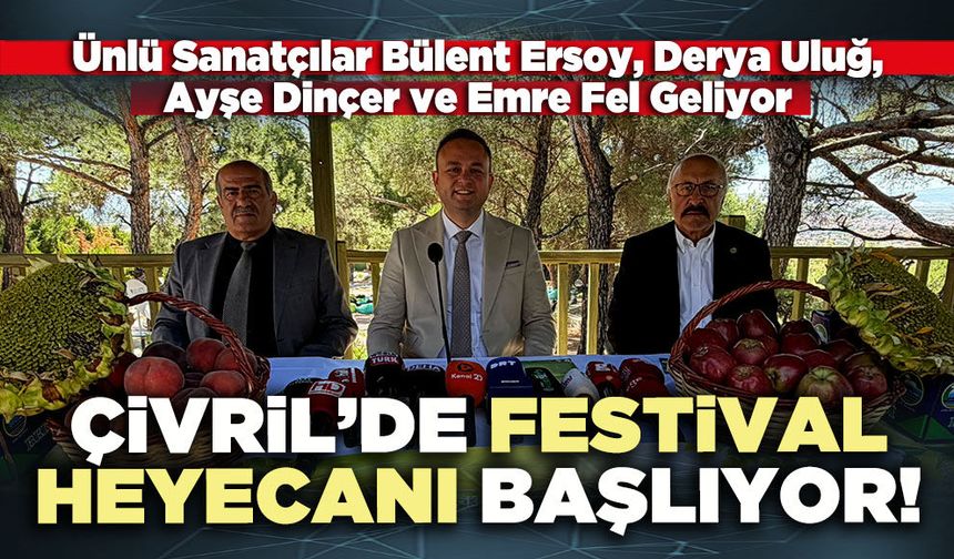 Çivril’de festival heyecanı başlıyor!