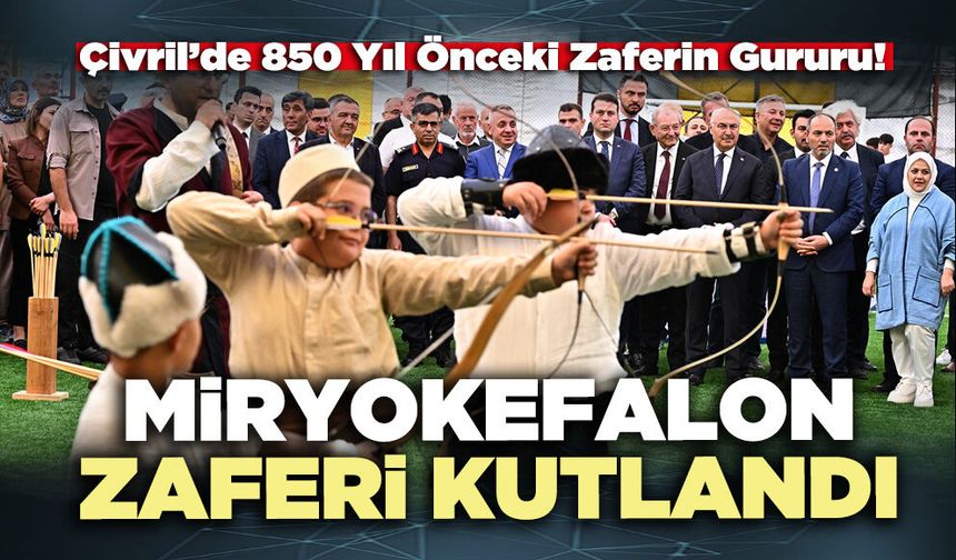 Miryokefalon Zaferi kutlandı