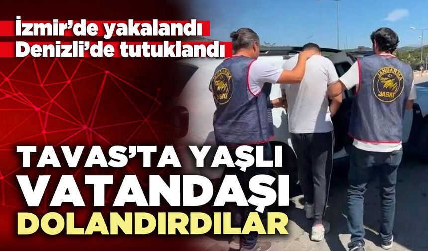 Tavas’ta yaşlı vatandaşı dolandırdılar