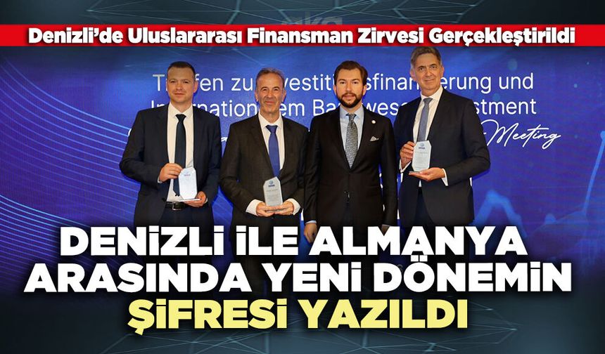 Denizli İle Almanya Arasında Yeni Dönemin Şifresi Yazıldı
