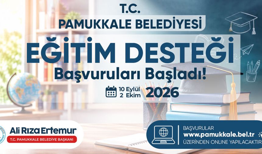 Pamukkale’de Öğrencilere Eğitim Desteği 1.500 Tl’ye Yükseltildi