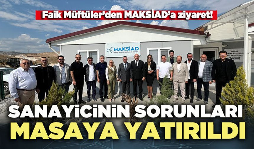 Sanayicinin sorunları masaya yatırıldı