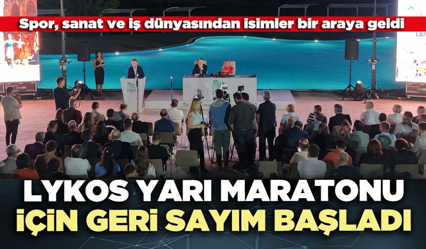 LYKOS Yarı Maratonu için geri sayım başladı