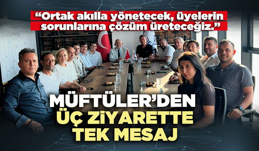 Müftüler’den üç ziyarette tek mesaj