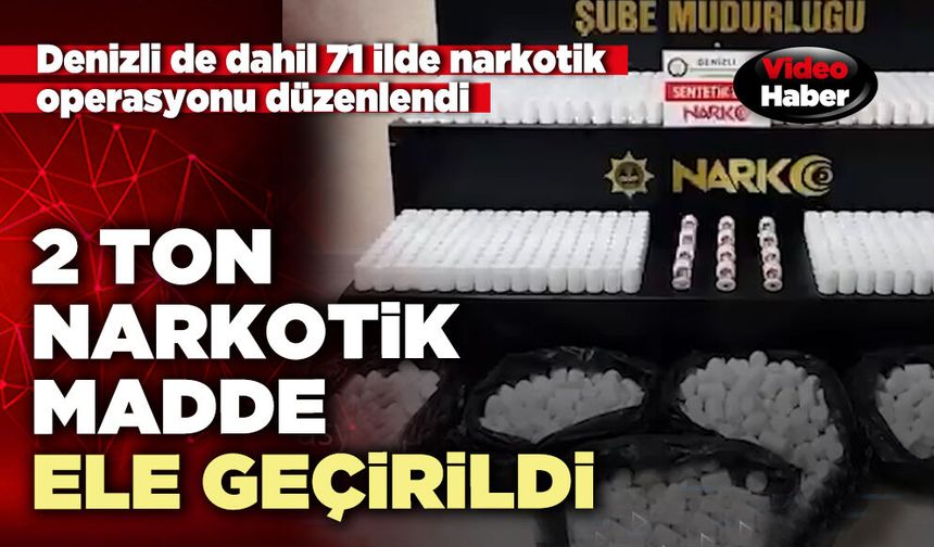 2 Ton 367 kilo narkotik madde ele geçirildi