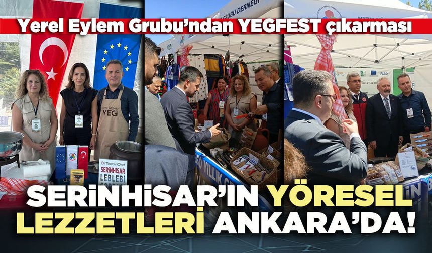 Serinhisar’ın yöresel lezzetleri Ankara’da!