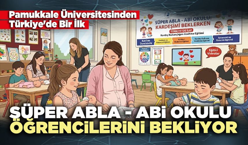 Süper Abla - Abi Okulu öğrencilerini bekliyor