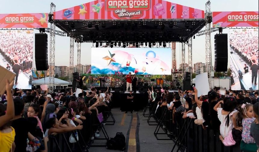 Anpa Gross’un “Okula Dönüyoruz” Etkinliğine Binlerce Kişi Katıldı
