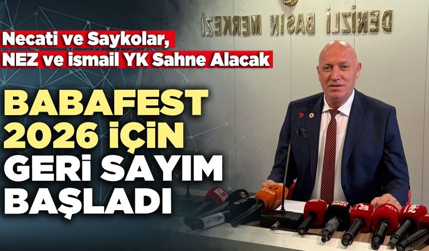 BABAFEST 2026 İçin Geri Sayım Başladı