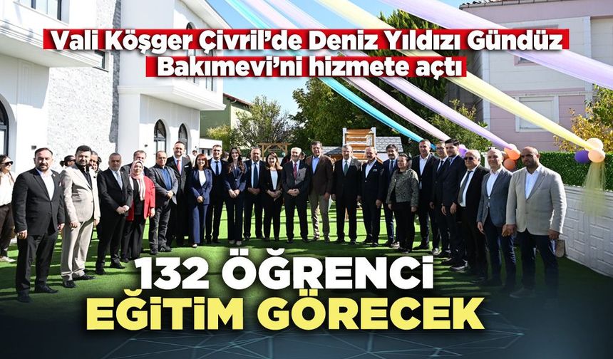 Deniz Yıldızı Gündüz Bakımevi’nde 132 Öğrenci Eğitim Görecek
