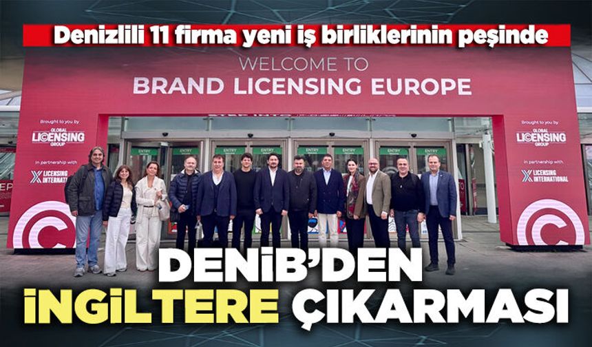 DENİB’den İngiltere çıkarması