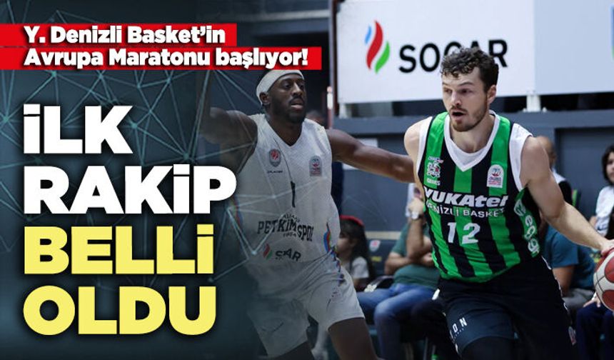 İlk rakip belli oldu
