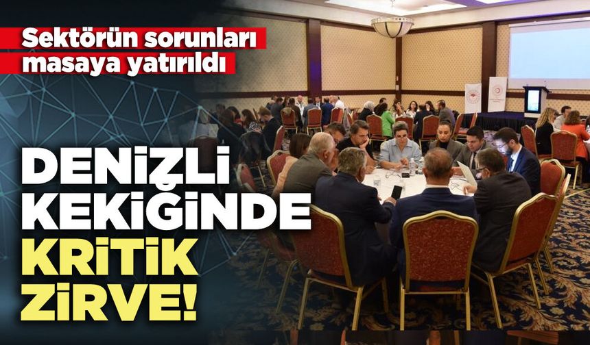 Denizli kekiğinde kritik zirve!