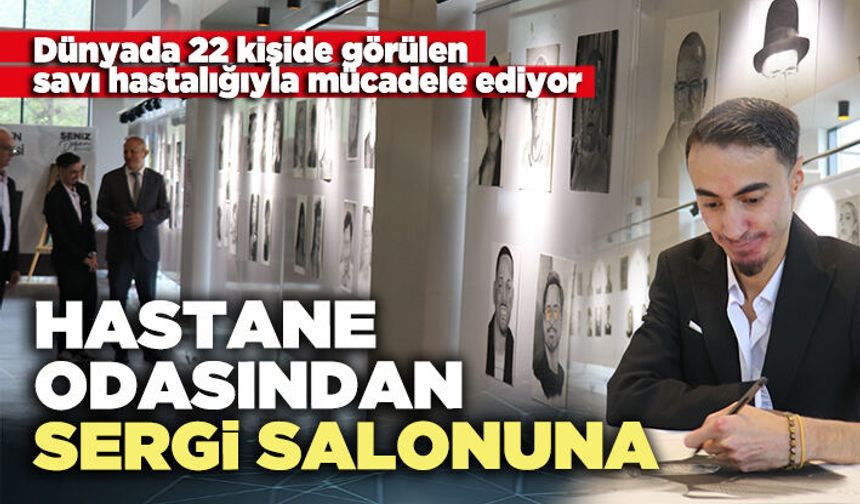 Hastane odasından sergi salonuna