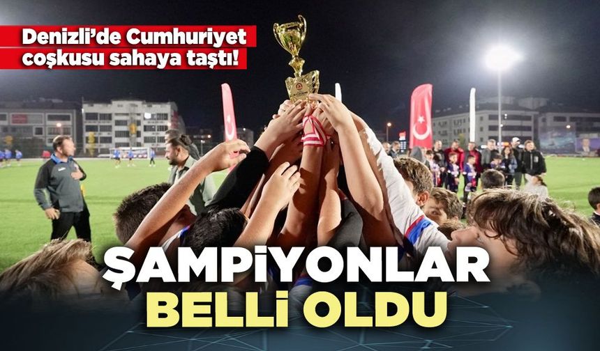 Şampiyonlar belli oldu