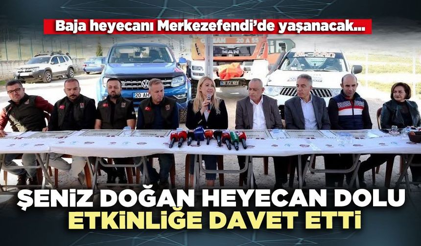 Şeniz Doğan heyecan dolu etkinliğe davet etti