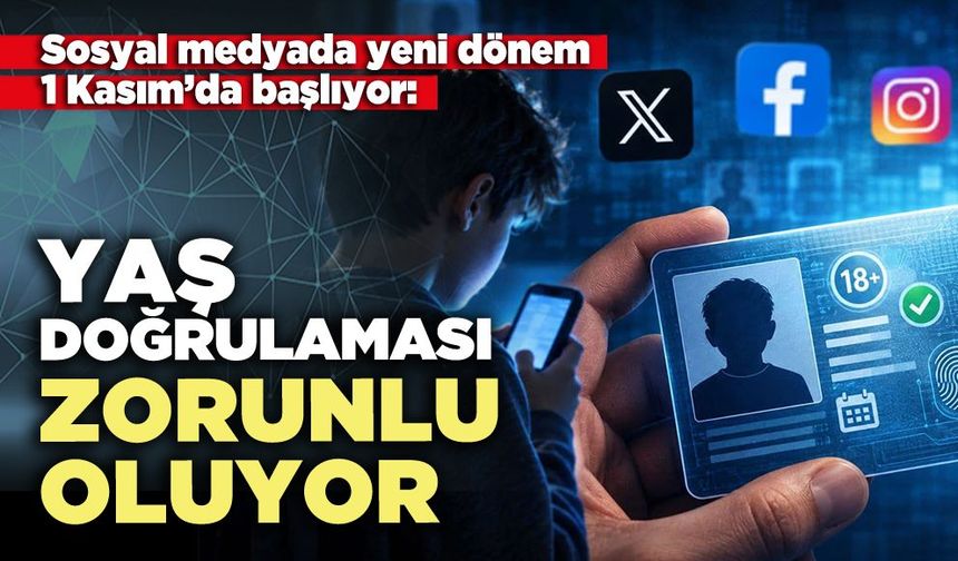Yaş doğrulaması zorunlu oluyor