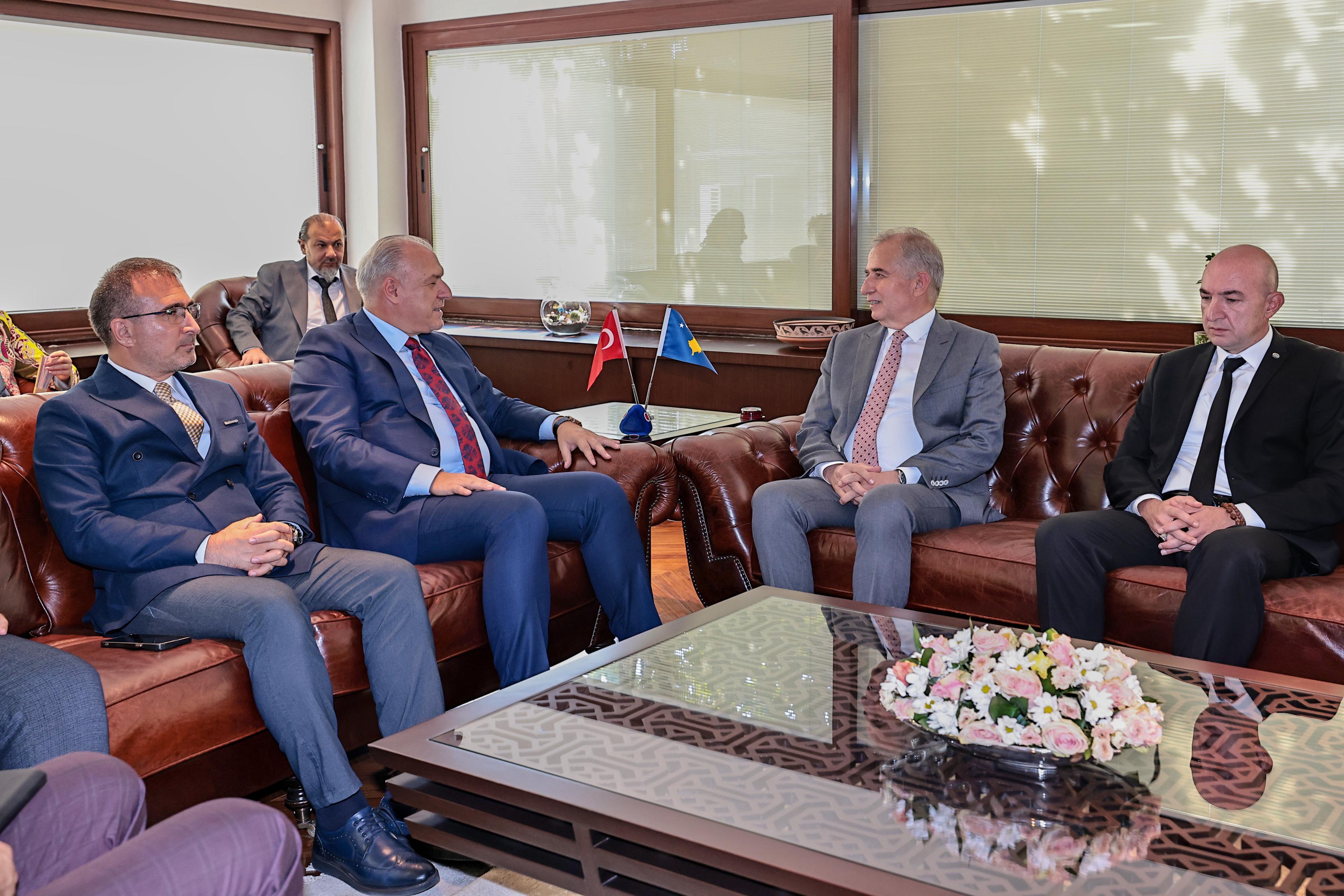Başkan Zolan, Kosova Kalkınma Bakanını ağırladı (4)