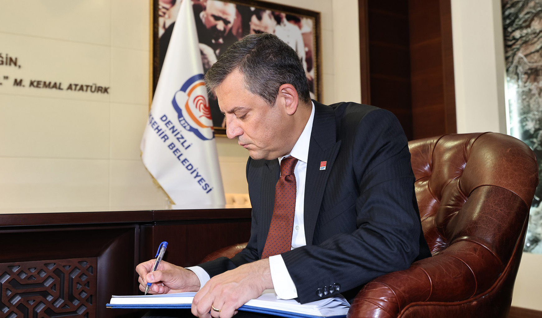 Chp Genel Başkanı Özel’den Başkan Çavuşoğlu’na Ziyaret (4)